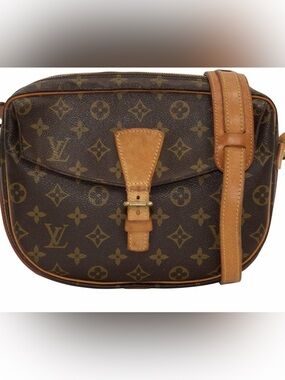 Louis Vuitton Monogram Canvas Messenger Bag in Brown and Tan